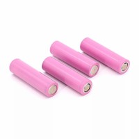 Baterai Lithium-ion Silinder Semi-solid State LiNiMnCoO2 Firstpower Isi Ulang 3.7v 18650 3000mAh Densitas Energi Tinggi 1000