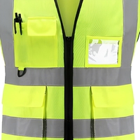 Uniforme de sécurité haute visibilité ANSI 2, gilet réfléchissant, gilet de sécurité pour travaux routiers