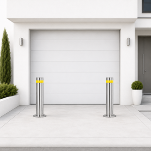 Borne de sécurité semi-automatique rétractable personnalisée pour allée, parking, garage, usine – Vente en gros de bornes de sécurité - Product Image 5