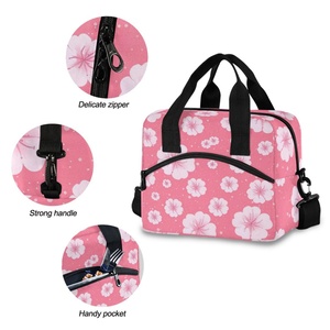 Sac à déjeuner portable imperméable très vendu, personnalisé pour le camping en plein air, avec poches zippées - Product Image 5