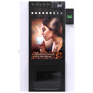 Металлический Коммерческий торговый автомат для растворимого кофе большой емкости - Product Image 4