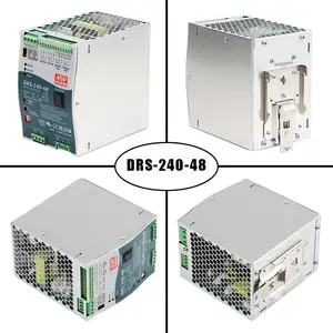 MEANWELL-fuente de alimentación de seguridad inteligente, DRS-240-12, todo en uno, 240w, 12v, 20a, con UPS