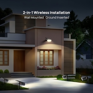 Projecteur solaire <span class=keywords><strong>LED</strong></span> blanc chaud étanche IP67 pour décorations d'arbre <span class=keywords><strong>de</strong></span> cour à la maison petit projecteur <span class=keywords><strong>de</strong></span> <span class=keywords><strong>sol</strong></span> <span class=keywords><strong>de</strong></span> paysage extérieur - Product Image 4