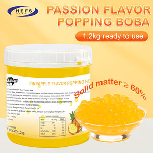 البيع المباشر أفضل سعر الأناناس ظهرت بوبا مكونات الشاي فقاعة قسط لسلسلة متاجر توريد المصنع - Product Image 3