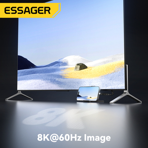 Essager ES-X77 8K 60Hz 40gbps âm thanh video 240W usb4.0 phẳng PD <span class=keywords><strong>USB</strong></span> C để <span class=keywords><strong>USB</strong></span> C nhanh chóng sạc cáp cho máy tính xách tay điện thoại - Product Image 4
