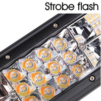 Barre led pour voitures, 5 fonctions, 4, 5, 7, 22, 32, 42 pouces