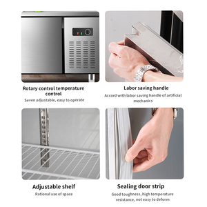 Refrigerador Comercial <span class=keywords><strong>de</strong></span> 1.8M para Barra <span class=keywords><strong>de</strong></span> Sándwiches, Refrigerador <span class=keywords><strong>de</strong></span> Mostrador 201 para Tienda <span class=keywords><strong>de</strong></span> Té <span class=keywords><strong>de</strong></span> Burbujas - Product Image 4