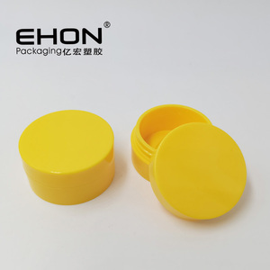 Pot en plastique pour crème cosmétique avec couvercle à vis, récipient rond vide rechargeable pour crème pour le visage, échantillon de maquillage, emballage - Product Image 4