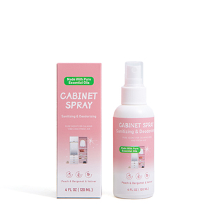Spray de désodorisant d'<span class=keywords><strong>armoire</strong></span> aux huiles essentielles pures naturelles non toxiques avec parfum de pêche, de bergamote et de vétiver - Product Image 1