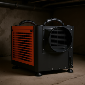 Déshumidificateur commercial à dégivrage automatique 70 pintes en métal portable pour espaces étroits - Product Image 2