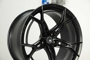 New Forged Aluminum <b>Wheels</b> Deep Concave Multi <b>Spoke</b> Design 20mm Gloss Black Universal Compatibility for Various Vehicle - Product Image 3