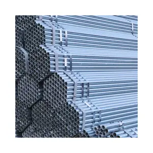 Precio bajo Calidad Tubo galvanizado Metal Zinc Acero DX51D DX52D Tubo/tubo de acero GI laminado en frío/sumergido en caliente