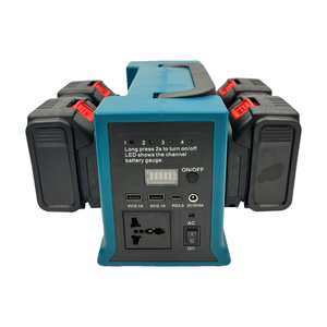 Alimentation portable mobile pour camping en plein air 330W LED, convertisseur 21V vers AC 220V, batterie lithium-ion, USB DC5V/12V - Product Image 6