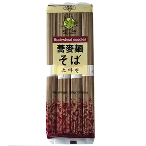 Soba Soba HACCP Dried Japanese Soba Noodles Buckwheat Halal Noodle Stick