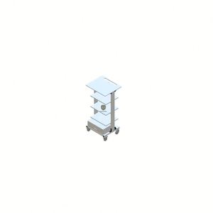 Chariot de nourriture à l'hôpital pour le bureau à domicile - Product Image 5