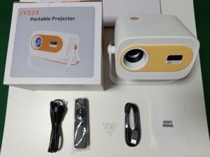 Projecteur domestique ZCYX JY325 1080p, résolution intelligente Android 13, fonctionnalités 3D, 2 Go de RAM, laser, WiFi, téléphone, mini projecteur vidéo portable - Product Image 6