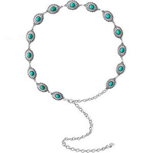 Cinturón <span class=keywords><strong>de</strong></span> cadena <span class=keywords><strong>de</strong></span> cintura <span class=keywords><strong>para</strong></span> <span class=keywords><strong>vestido</strong></span> <span class=keywords><strong>de</strong></span> mujer al por mayor cinturón <span class=keywords><strong>de</strong></span> cadena <span class=keywords><strong>de</strong></span> cintura <span class=keywords><strong>de</strong></span> mujer <span class=keywords><strong>de</strong></span> piedra turquesa <span class=keywords><strong>de</strong></span> color dorado - Product Image 3