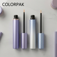 Tube de brillant à lèvres en métal de luxe, personnalisable avec logo, et flacon de blanchiment dentaire avec embout en gel de silicone