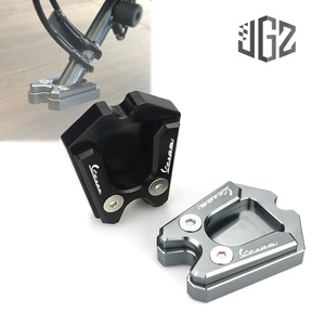 Moto CNC alluminio ingrandire piastra laterale ingrandire cavalletto cavalletto prolunga per Vespa GTS GTV 250 <span class=keywords><strong>300</strong></span> <span class=keywords><strong>ie</strong></span> - Product Image 2