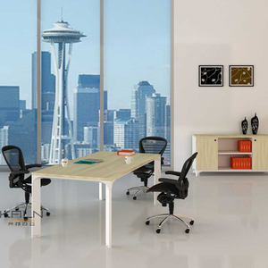 2025 Multi functionoffice Escritorio simple muchas personas <span class=keywords><strong>muebles</strong></span> de sala de reuniones mesa de conferencias diseño moderno - Product Image 4