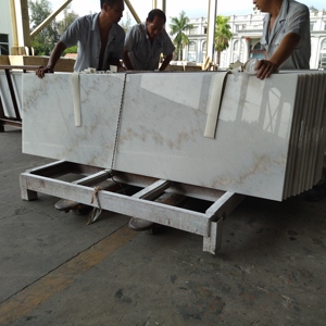 Phổ Biến Đá Cẩm Thạch Tự Nhiên Countertop Trắng <span class=keywords><strong>Marble</strong></span> Veneer Counter Tops Cho Nhà Bếp - Product Image 3