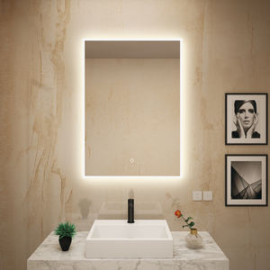 Miroir LED moderne au design nouveau avec graphisme pour appartement et villa, fabriqué au Cambodge - Product Image 3