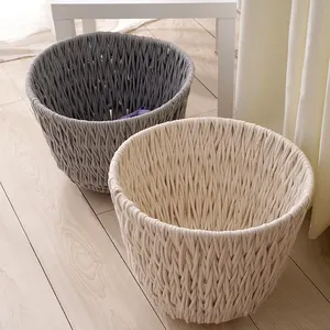 Large Cotton Laundry Basket Extra Large Woven Basket Handmade Woven Basket Cotton Laundry Basket With Handles