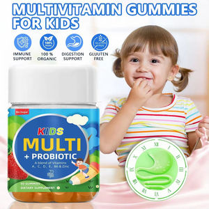 Gomitas Probióticas de Marca Privada OEM con Prebióticos, Fibra, Sin Azúcar, Gomitas Probióticas para Niños - Product Image 3