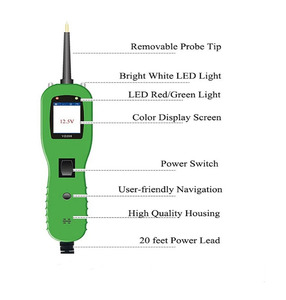 Auto <span class=keywords><strong>tester</strong></span> <span class=keywords><strong>YD208</strong></span> Stromkreis prüfgerät für elektrische Systeme Kfz-Erdung diagnose gerät Elektrisches Kontroll messgerät - Product Image 3