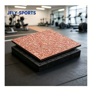 Rubber Gym Flooring Recyclable Rubber Gym <b>Floor</b> Tiles Environment Friendly Material For Sustainable Fitness Construction - Product Image 1