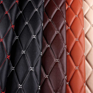 Tela <span class=keywords><strong>de</strong></span> PVC Impermeable con Espuma <span class=keywords><strong>de</strong></span> Esponja y Costuras <span class=keywords><strong>de</strong></span> Diamante <span class=keywords><strong>para</strong></span> Tapicería <span class=keywords><strong>de</strong></span> Asientos <span class=keywords><strong>de</strong></span> Coche y Muebles - Product Image 2