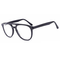 Montures de lunettes en acétate à double pont en gros, lunettes de vue pour hommes et femmes, lunettes d'ordinateur – Offre du fabricant
