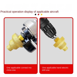 Broca Cónica <span class=keywords><strong>Multicapa</strong></span> Emery <span class=keywords><strong>para</strong></span> Placas de Roca, Azulejos de Cerámica, Mármol, Piedra, Amoladora Angular, Recorte de Orificios, Biselado - Product Image 2