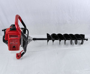 62cc <b>Auger</b> <b>Post</b> Hole Digger Gas Powered Earth Digger with 4 <b>Auger</b> Drill Bits(6 & 8 & 10 &12) for Farmland Garden and Plant - Product Image 2
