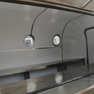 Mobile Mobile Hamburgers Hot Dog Pizza Fast Food Trailer Full Kitchen for Sale Stainless Steel Mobile Food Truck - Product Image 6