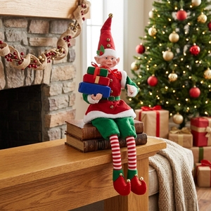 Adornos Navideños de Franela Premium de 60 cm, Hechos a Mano, para Decoración de Dormitorio, Venta al Por Mayor - Product Image 1