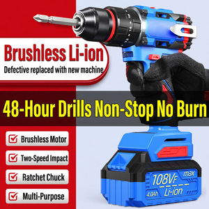 Dane Tools Household Pistol Drill for Wall Drilling, Rechargeable Lithium Battery Tool, Electric Screwdriver, Hand Drill - Product Image 3