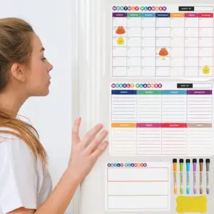 Custom Great Tool for Teens Stay Organized with Our Magnetic Chore Chart for Adults Kids Family Magnetic Whiteboard Planners