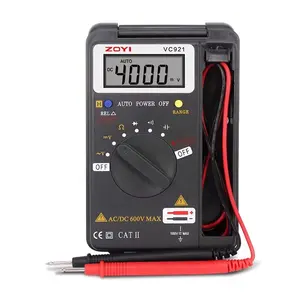 Pocket portable Automatic Multimeter 4000 word high precision Automatic range Digital multimeter