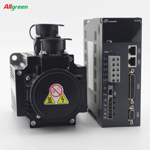 เซอร์โวมอเตอร์ 1.8KW 6Nm 110ST-M06030B+A4 ชุดไดรฟ์เซอร์โวมอเตอร์ AC220V 3000 รอบต่อนาทีสำหรับงานไม้ซีเอ็นซีเราเตอร์ซีเอ็นซีเซอร์โว - Product Image 4