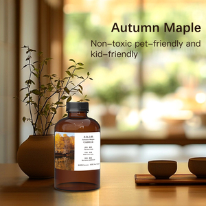 Aceite perfumado de arce de otoño a granel para máquinas difusoras, aceite de aroma esencial con hojas de otoño aroma de vainilla ámbar para <span class=keywords><strong>humidificador</strong></span> - Product Image 2