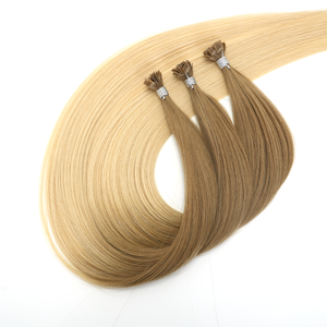 Extensioni di Capelli Umani Europei di Qualità 100% Allineati alle Cuticole, con Punte a K Pre-incollate, Doppia Trama, <span class=keywords><strong>Ricci</strong></span>, <span class=keywords><strong>Biondi</strong></span>, 30 Pollici - Product Image 5