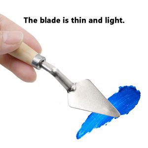 Spatola a punta con manico in legno - Product Image 3