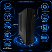 PC Kantor Xinchuang E700-ZD Zhaoxin dengan CPU 2.7GHz, BIOS Aman Domestik, Mendukung Kylin UOS, GPU & Penyimpanan yang Dapat Diperluas, Dapat Dikustomisasi