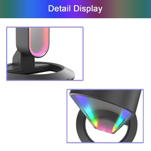 Lampe Musicale Intelligente Économie d'Énergie à Effet Miroir Infini Coloré, Activée par le Son, Télécommandée, pour Gaming et Musique - Product Image 5