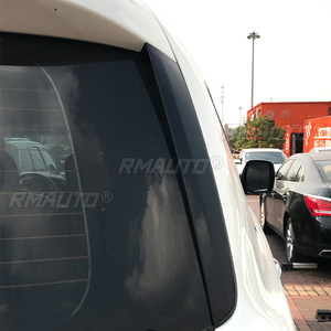 2 pièces, aileron latéral de fenêtre arrière de voiture noir brillant, séparateur d'aileron pour Nissan Patrol Y62 2010-2018, accessoires de voiture - Product Image 6