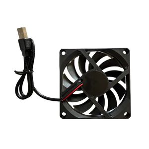 Ventilateur DC 8010 à prix d'usine, vente chaude, pour éclairage photo, machine publicitaire intégrée, ultra-fin, ultra-silencieux, ventilateur de refroidissement 8010 - Product Image 4
