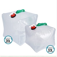 IRONDONKEY Contenant d'eau pliable avec robinet 5L 8L 10L 12L 15L 20L Sac d'hydratation pliable pour l'extérieur
