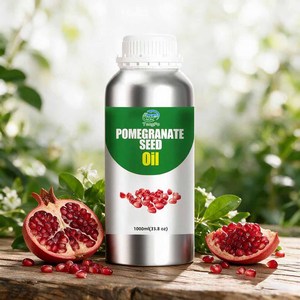 Aceite Puro de Semilla de <span class=keywords><strong>Granada</strong></span> a Granel, Fabricante de Aceite Portador, Precio Mayorista, Mejor Calidad, Grado Superior para Usos Cosméticos, Marca Privada - Product Image 1