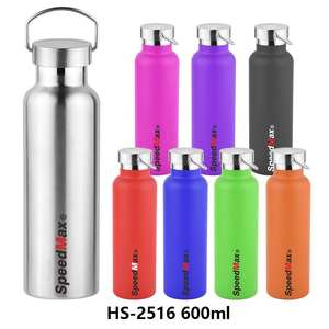 Bouteille isolée durable sans BPA 600ml Bouteille d'eau de sport à double paroi en acier inoxydable Fiole à vide Sublimation Thermique - Product Image 4